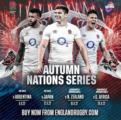 england rugby tickets autumn internationals